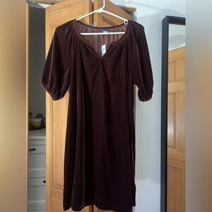 Old Navy velvet mini dress